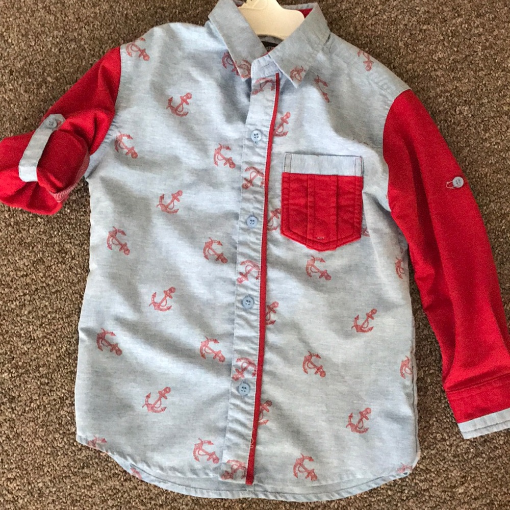 Boys button up